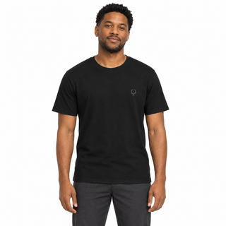 Daily Tee - Everyday Mark, on model on a white background