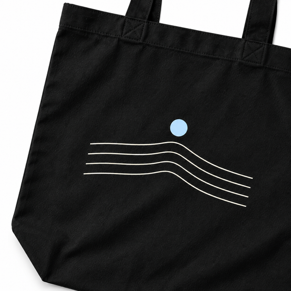 Everyday Tote - Common Ground, artwork detail on a white background