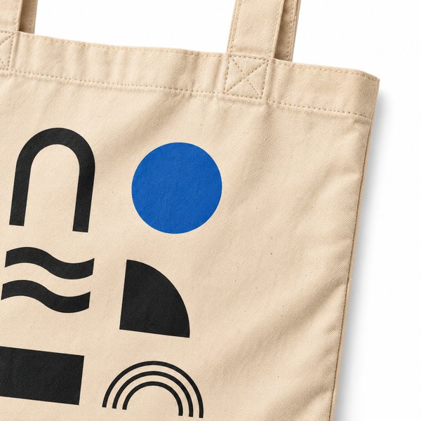 Everyday Tote - Object Index, artwork detail on a white background
