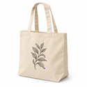 Everyday Tote - Plant Study, alternate view on a white background