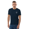 Original Daily Tee - Navy, on model - front on a white background