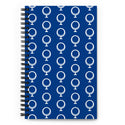 Original Patterns Notebook, front cover on a white background