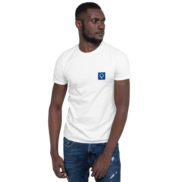 Original Unisex Tee - White, on model - front on a white background