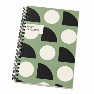 Patterns Notebook - Daily Patterns, main view on a white background