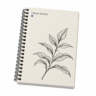 Patterns Notebook - Field Notes, main view on a white background