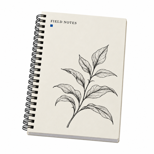 Patterns Notebook - Field Notes, main view on a white background