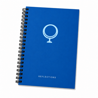 Patterns Notebook - Reflection, main view on a white background