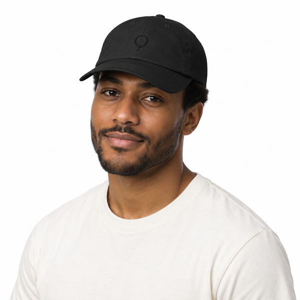 Signal Cap - Quiet Mirror, on model on a white background