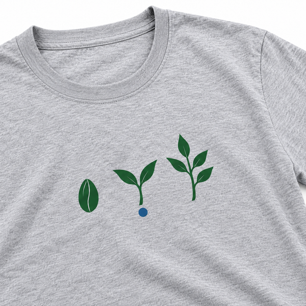 Studio Tee - Growth Study, artwork detail on a white background