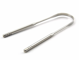 Machined Stainless Steel Tongue Scraper